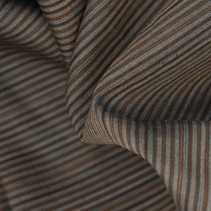 Chestnut Brown Silk Style Kurta Grace Fabrics International