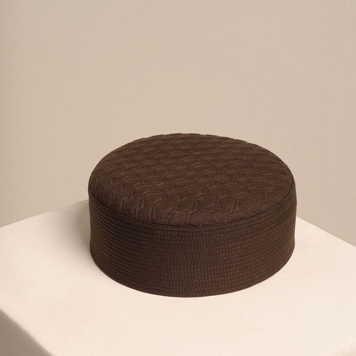 BROWN PRAYER CAP