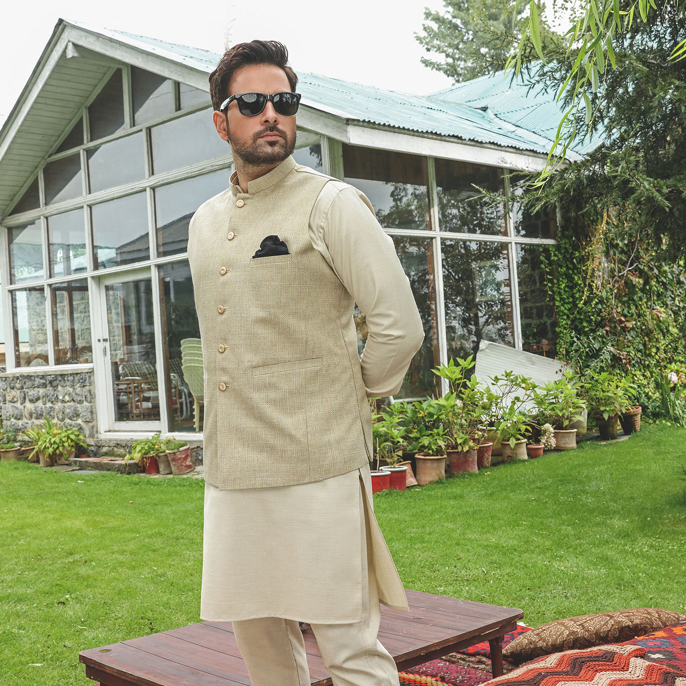 Grace Fabrics International Premium Unstitched Fabric for Men