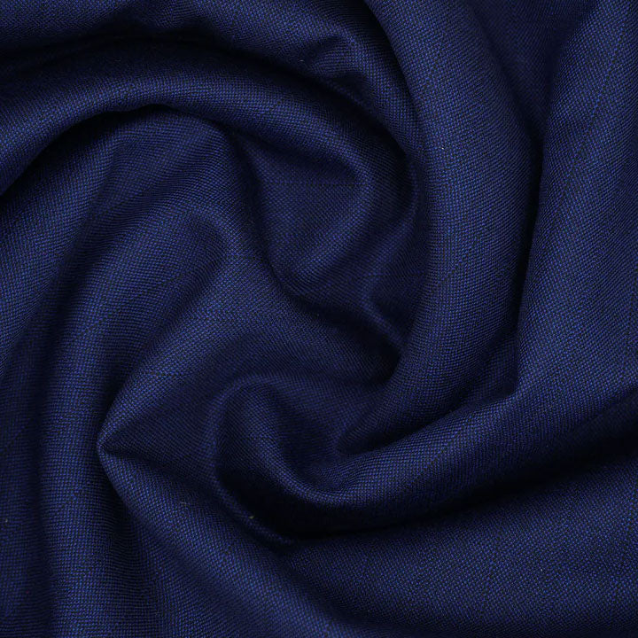 R/Blue Suiting Fabric